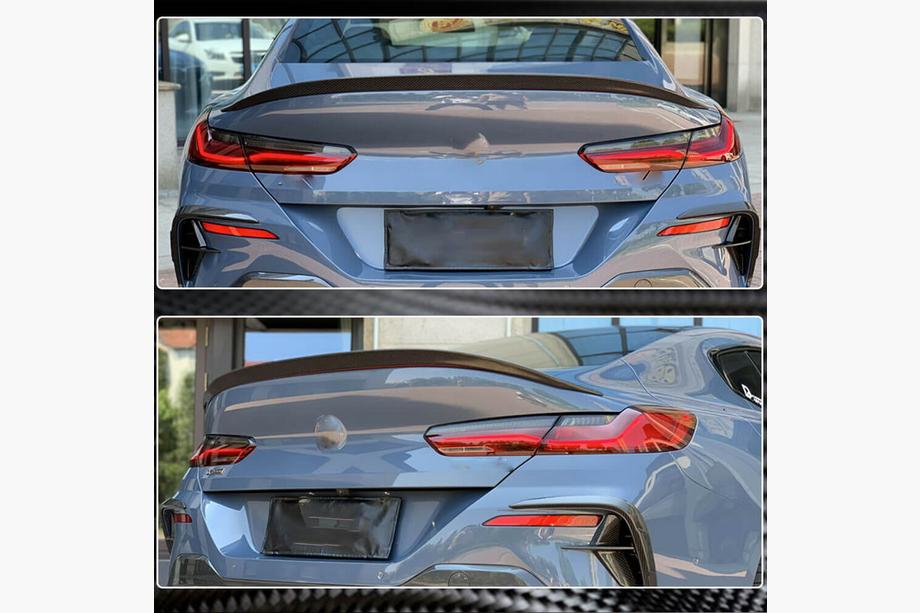 BMW 8-serie G14/G15/G16 2018– P-Style spoiler (til G16/F93, carbon) Foto 4