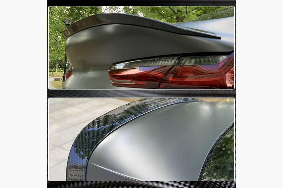 BMW 8-serie G14/G15/G16 2018– P-Style spoiler (til G16/F93, carbon) Foto 5