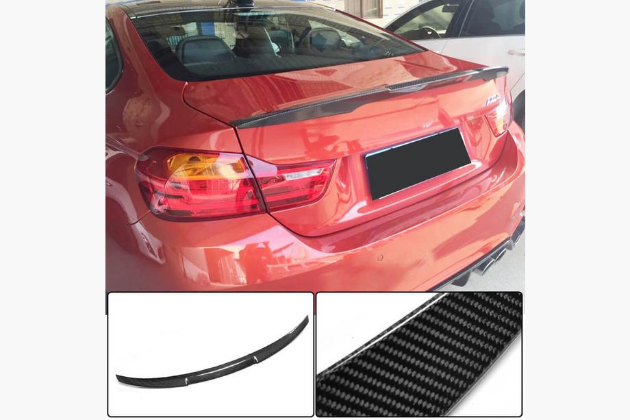 BMW 4-serie F32/F33/F36 2012–2020 M4-Style V4 spoiler (til F82, kulstof) Foto 1