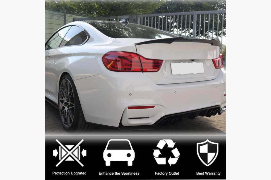 BMW 4-serie F32/F33/F36 2012–2020 Bagklapspoiler Carbon V8 (til F82) Foto 3