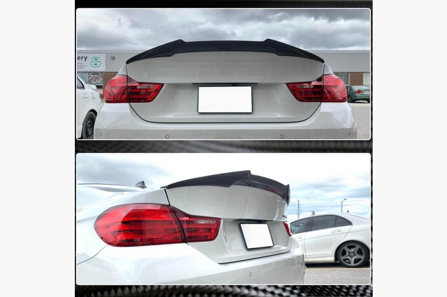 BMW 4-serie F32/F33/F36 2012–2020 Bagklapspoiler Carbon V8 (til F82) Foto 4