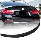 BMW 4-serie F32/F33/F36 2012–2020 Spoiler M4-Style V3 (til F82, kulfiber) foto 1