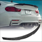 BMW 4-serie F32/F33/F36 2012–2020 Spoiler M4-Style V3 (til F82, kulfiber) foto 8