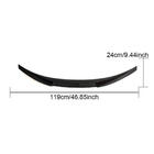 BMW 4-serie F32/F33/F36 2012–2020 M4-Style V1 spoiler (til F82, carbon) foto 5
