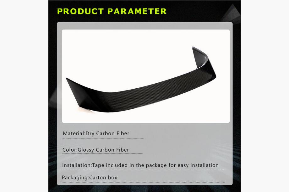 BMW 2-serie G42 2021– Spoiler V5 (blank sort) Foto 6