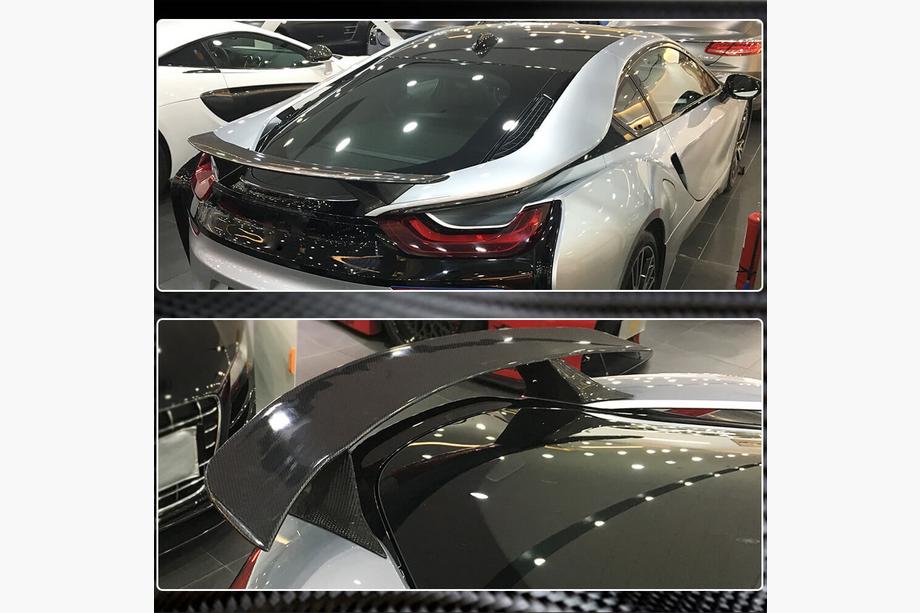 BMW I8 2014–2020 Spoiler V2 (kulfiber) Foto 5