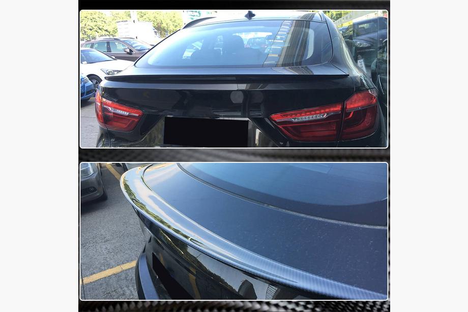 BMW X6 F16 2014–2019 Bagklapspoiler i carbon V1 Foto 4