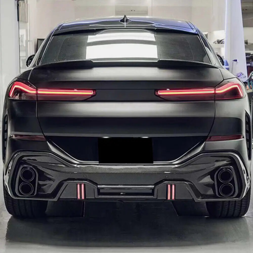BMW X6 G06 2019–2027 Bagklapspoiler Carbon V2 foto 3
