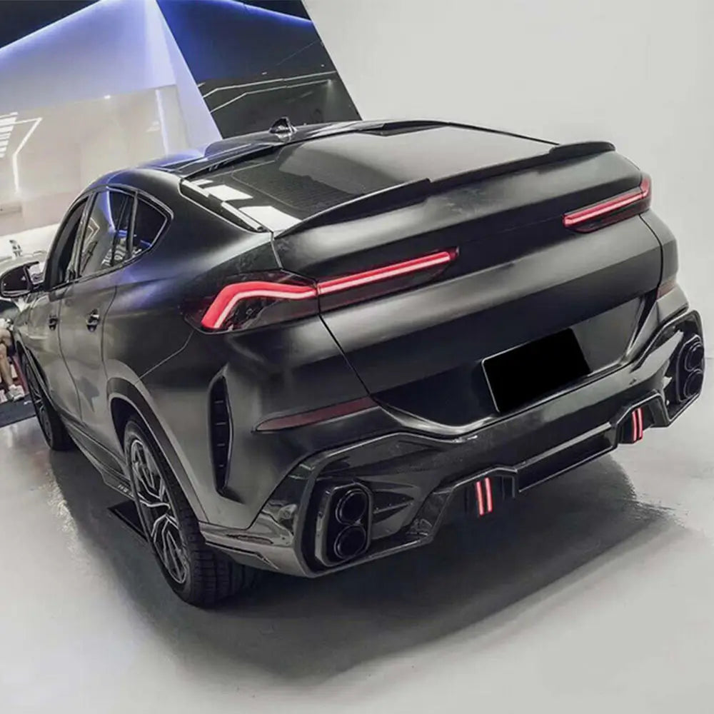 BMW X6 G06 2019–2027 Bagklapspoiler Carbon V2 foto 4