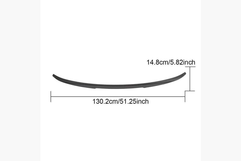 BMW X6 G06 2019–2027 M4-Style spoiler (carbon) Foto 7