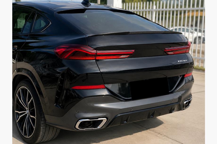 BMW X6 G06 2019–2027 M4-Style spoiler (carbon) Foto 1