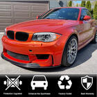 BMW 1-serie E81/E82/E87/E88 2004–2011 Front bumperlip Lip V1 (til 1M E82, carbon) foto 2