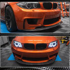 BMW 1-serie E81/E82/E87/E88 2004–2011 Front bumperlip Lip V1 (til 1M E82, carbon) foto 5