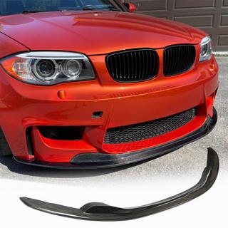 Front bumperlip Lip V1 (til 1M E82, carbon) BMW 1-serie E81/E82/E87/E88 2004–2011 foto 1