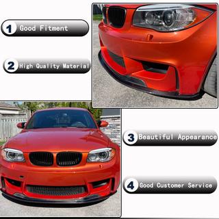 Front bumperlip Lip V1 (til 1M E82, carbon) BMW 1-serie E81/E82/E87/E88 2004–2011 foto 3