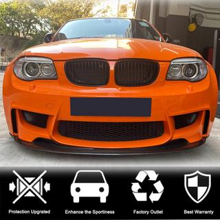 Front bumperlip Lip V1 (til 1M E82, carbon) BMW 1-serie E81/E82/E87/E88 2004–2011 foto 4
