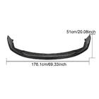 BMW 1-serie F40 2019–2024 Frontspoilerlæbe til forreste kofanger Lip (til M-Sport, carbon) foto 6