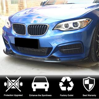 Front læbespoiler V1 til forreste kofanger (til F22/F23 M-Sport, carbon) BMW 2-serie F22/F23 2014–2021 foto 2