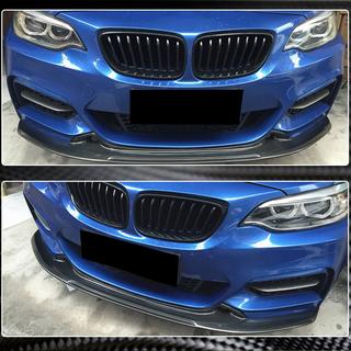 Front læbespoiler V1 til forreste kofanger (til F22/F23 M-Sport, carbon) BMW 2-serie F22/F23 2014–2021 foto 3