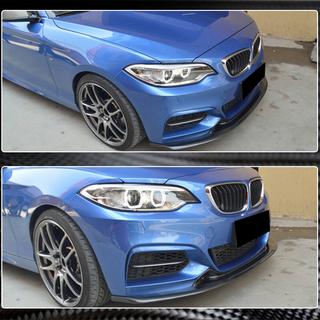 Front læbespoiler V1 til forreste kofanger (til F22/F23 M-Sport, carbon) BMW 2-serie F22/F23 2014–2021 foto 4
