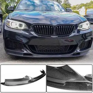Frontsplitter V2 (til F22/23 M-Sport, carbon) foto 2