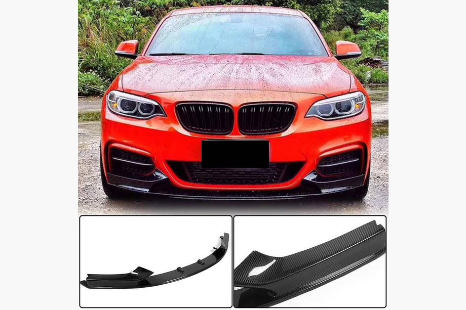 BMW 2-serie F22/F23 2014–2021 Frontsplitter V3 (til F22/23 M-Sport, kulfiber) Image