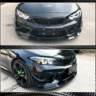 Frontspoilerlæbe Lip V6 (til F87 M2, carbon) foto 3