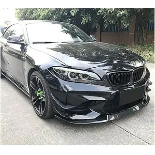 Frontspoilerlæbe Lip V5 (til F87 M2, carbon) foto 2