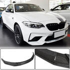 BMW 2-serie F22/F23 2014–2021 Frontlæbe til forreste kofanger Lip V1 (til F87 M2 Competition, Carbon) foto 1