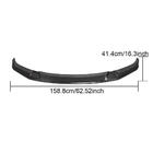 BMW 2-serie F22/F23 2014–2021 Frontlæbe til forreste kofanger Lip V1 (til F87 M2 Competition, Carbon) foto 6