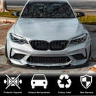 BMW 2-serie F22/F23 2014–2021 Frontlæbe til kofanger Lip V7 (til F87 M2 Competition, kulfiber) foto 4