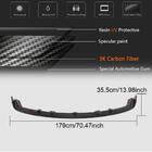 BMW 2-serie F22/F23 2014–2021 Frontlæbe til kofanger Lip V7 (til F87 M2 Competition, kulfiber) foto 6