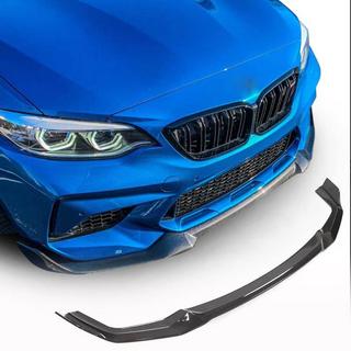 Frontlæbe til forreste kofanger Lip V3 (til F87 M2 Competition, kulfiber) BMW 2-serie F22/F23 2014–2021 foto 1