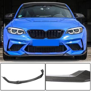 Frontlæbe til forreste kofanger Lip V3 (til F87 M2 Competition, kulfiber) BMW 2-serie F22/F23 2014–2021 foto 2