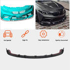 BMW 2-serie F22/F23 2014–2021 Frontlæbe til kofanger Lip V5 (til F87 M2 Competition, carbon) foto 2