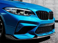 BMW 2-serie F22/F23 2014–2021 Frontspoilerlæbe Lip V2 (til F87 M2 Competition, carbon) foto 4