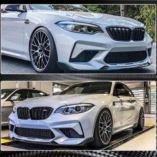 Frontspoilerlæbe Lip V2 (til F87 M2 Competition, carbon) BMW 2-serie F22/F23 2014–2021 foto 2
