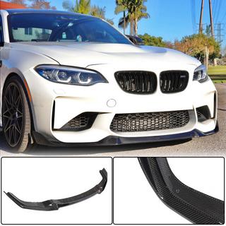 Frontlæbe til kofanger Lip V4 (til F87 M2, carbon) BMW 2-serie F22/F23 2014–2021 foto 1