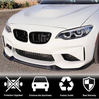 Frontlæbe til kofanger Lip V4 (til F87 M2, carbon) BMW 2-serie F22/F23 2014–2021 foto 2