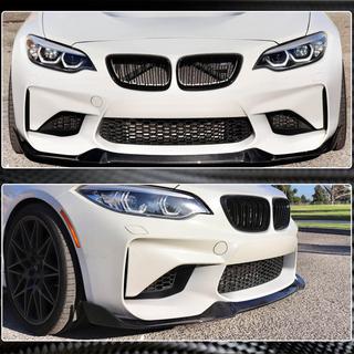 Frontlæbe til kofanger Lip V4 (til F87 M2, carbon) BMW 2-serie F22/F23 2014–2021 foto 4