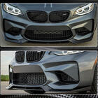 BMW 2-serie F22/F23 2014–2021 Frontspoilerlæbe Lip V2 (til F87 M2, carbon) foto 5