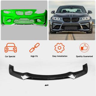 Frontspoilerlæbe Lip V2 (til F87 M2, carbon) BMW 2-serie F22/F23 2014–2021 foto 2