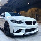 BMW 2-serie F22/F23 2014–2021 Frontlæbe til kofanger Lip V9 (til F87, kulfiber) foto 7