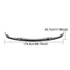 BMW 2-serie F22/F23 2014–2021 Frontlæbe til kofanger Lip V9 (til F87, kulfiber) foto 9