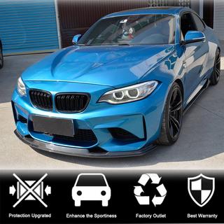 Frontlip til forreste kofanger Lip V1 (til F87 M2, kulfiber) BMW 2-serie F22/F23 2014–2021 foto 2