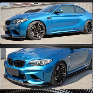 Frontlip til forreste kofanger Lip V1 (til F87 M2, kulfiber) BMW 2-serie F22/F23 2014–2021 foto 3