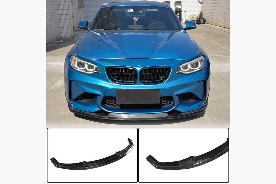 BMW 2-serie F22/F23 2014–2021 Frontkofangerlæbe FRP V9 (til F87) Foto 1