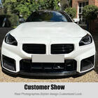 BMW 2-serie G42 2021– Frontspoiler-læbe til forreste kofanger Lip V1 (til G87, carbon) foto 4