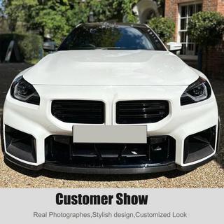 Frontspoiler-læbe til forreste kofanger Lip V1 (til G87, carbon) BMW 2-serie G42 2021– foto 4