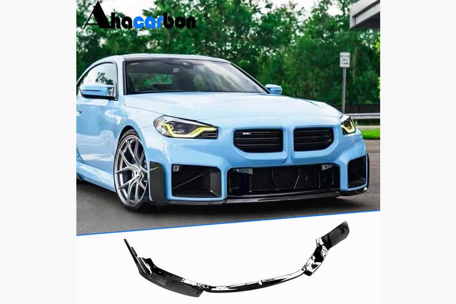 BMW 2-serie G42 2021– ABS frontlæbe til forreste kofanger V3 (til G87) Image